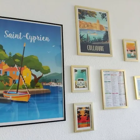 Splendide Vue Pour Ce T2 Dans Résidence Avec Piscine - 4goel248 * Saint-Cyprien (Pyrenees-Orientales)